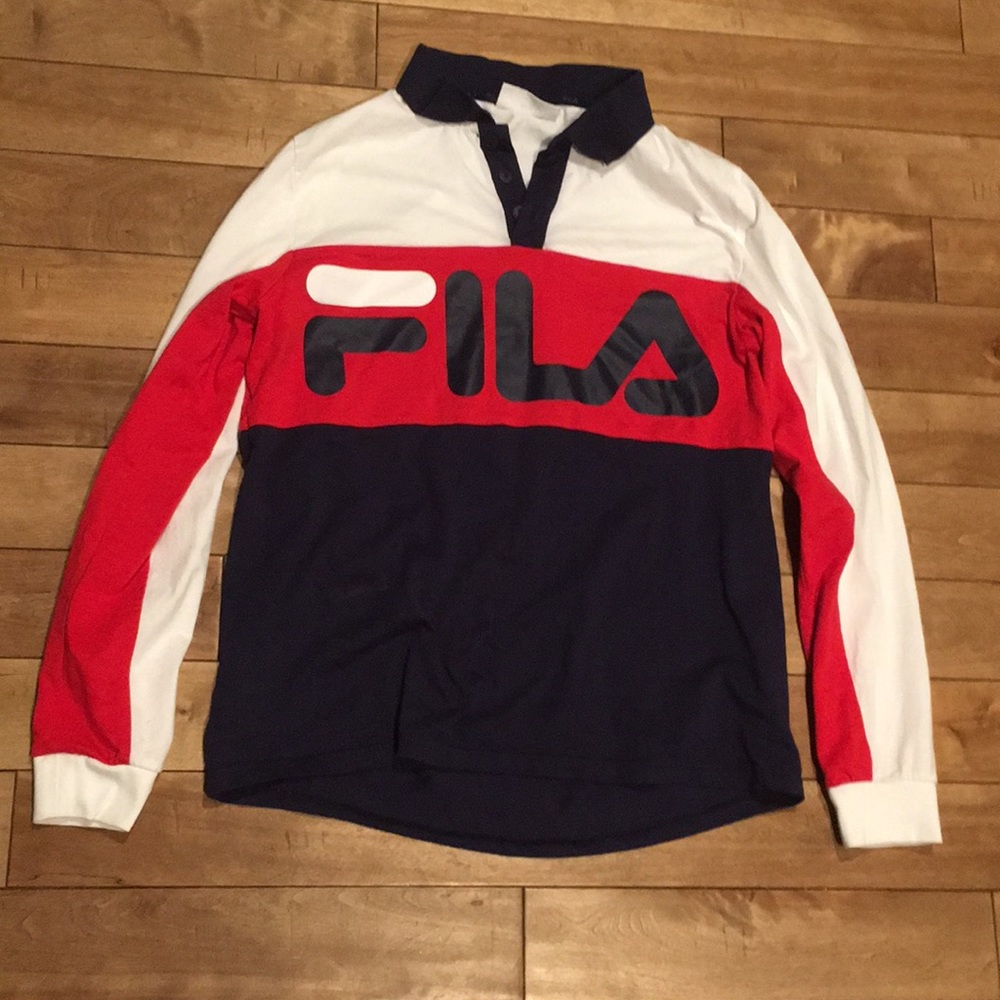Fila Color Block Long Sleeve